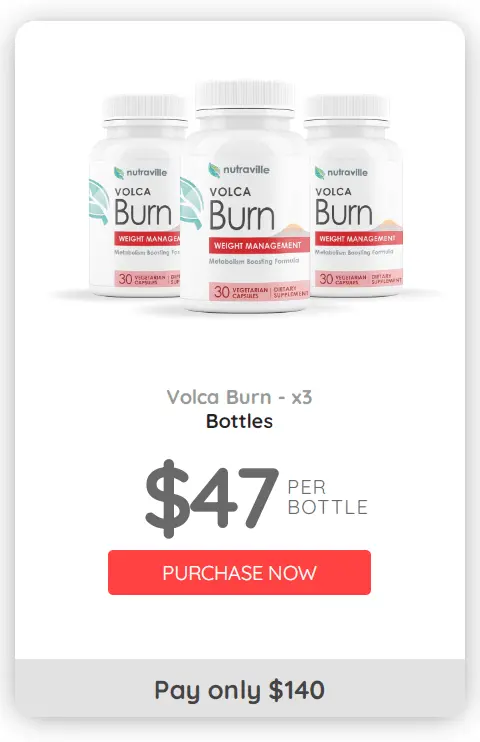 volca burn three bottles price 